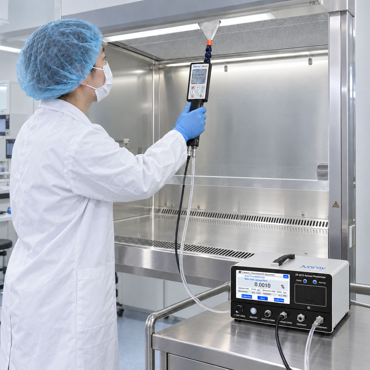 junray zr-6012 aerosol photometer