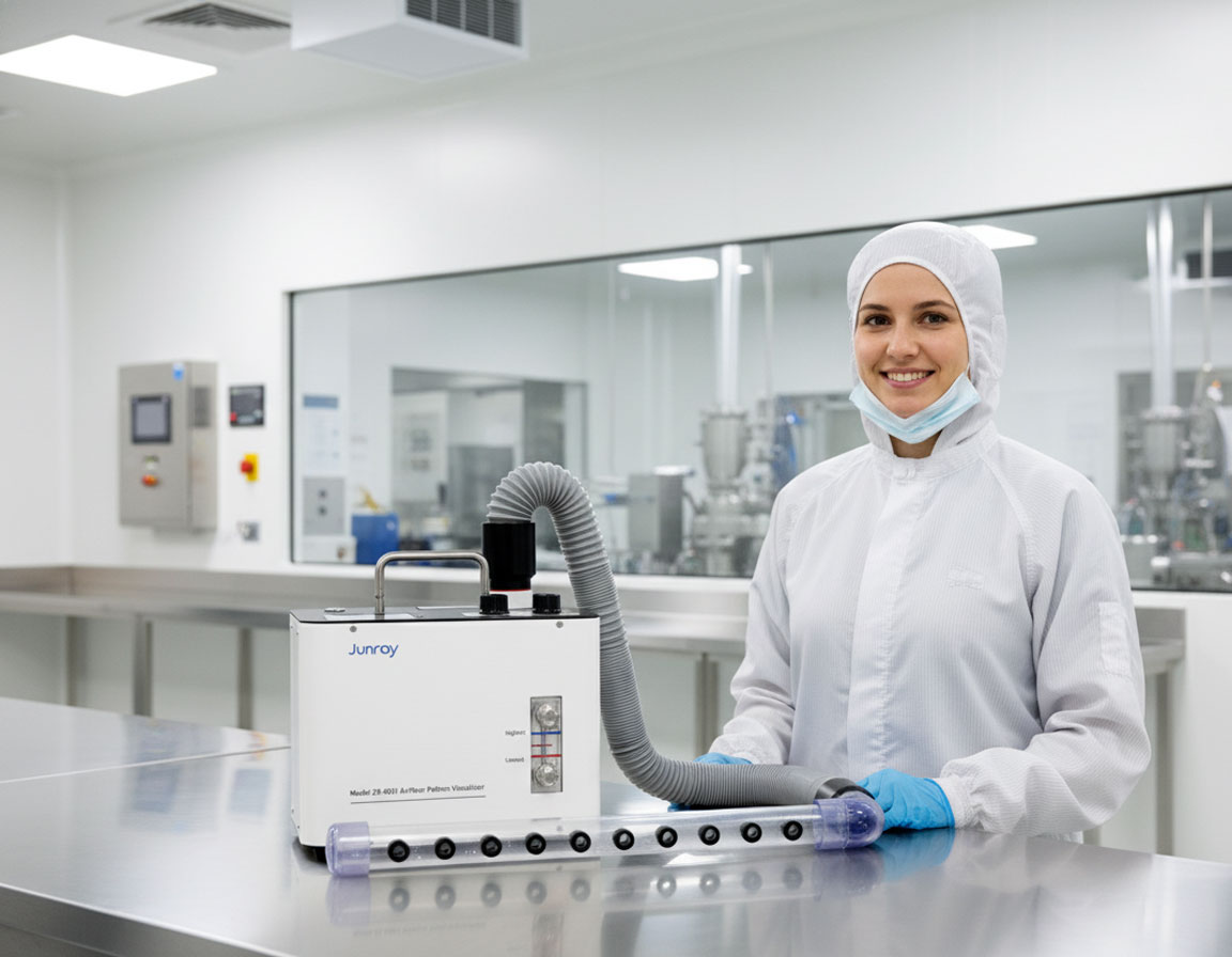 Junray ZR-4001 airflow pattern visualizer