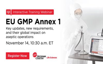 EU GMP Annex 1 Key Updates Webinar – Nov 14, 2024