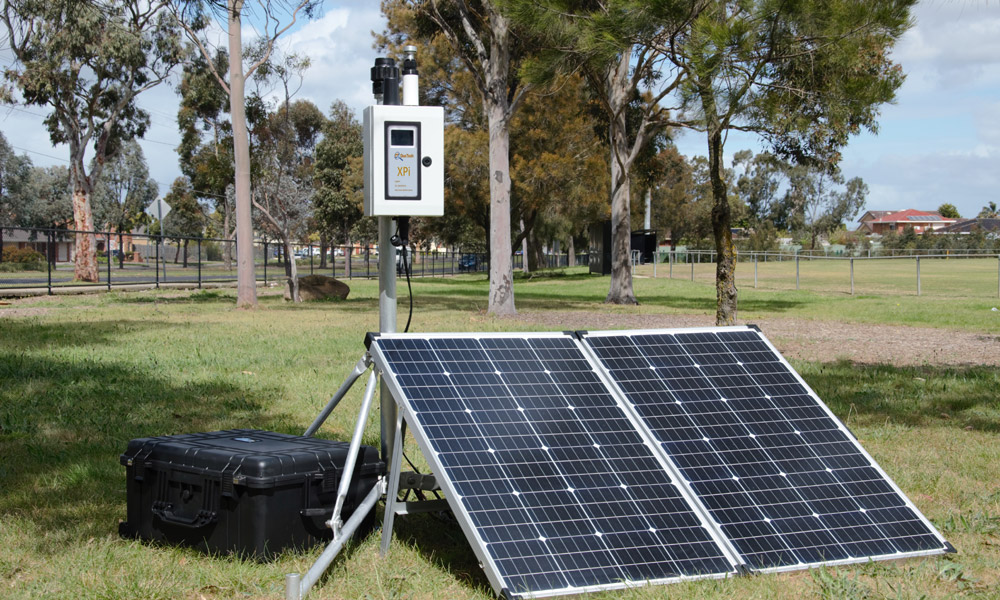 DusTech XPi solar setup