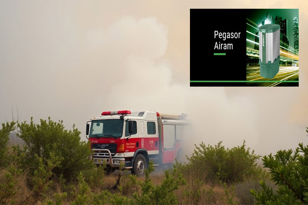Smoke Monitoring with Major Fire Authority