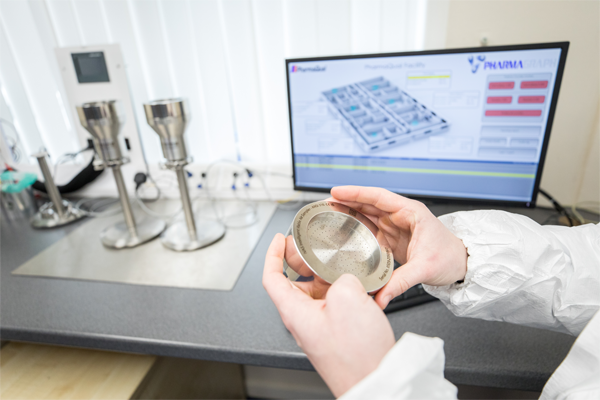 microbial air sampling pharmagraph