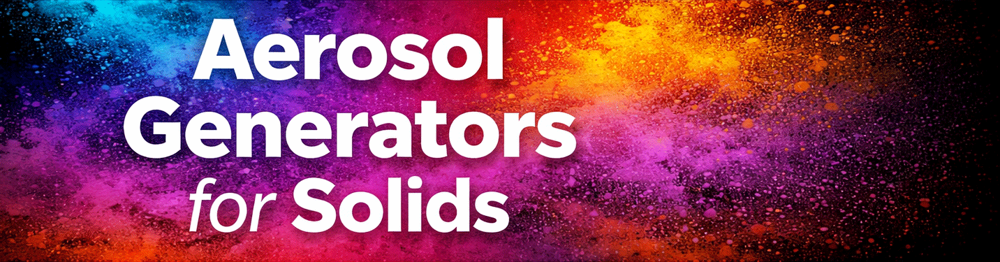aerosol generators for solids