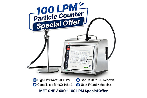 Beckman Coulter 100 LPM Particle Counter Special Deal