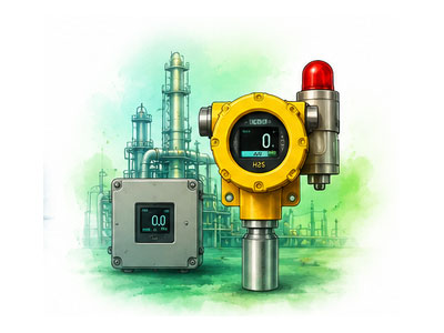 Fixed gas detectors menu