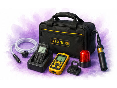gas detection accessories menu