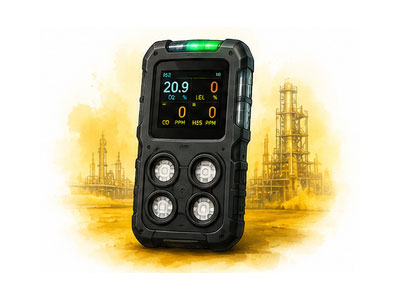 multi gas detectors menu