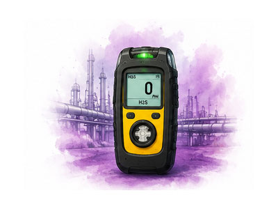 single gas detectors menu