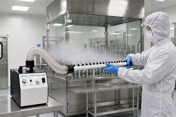 airflow visualization cleanroom